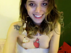 Tranny Alisha Jerking - Cute tgirl jerking cute dick on Tgirlcamz.com