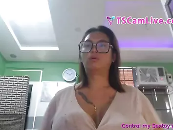 Outstanding Filipina TS unhiding her Large Penis Part 1 Live Webcam Show