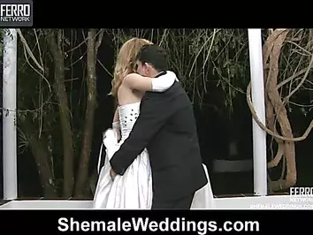 alessandra&senna just married shemale duo